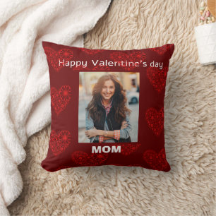 Coussin Photo sur mesure la fête de maman valentine