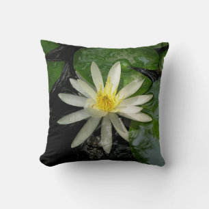 Coussin Photo White Water Lily