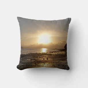 Coussin Photographie de la nature du coucher de soleil sau