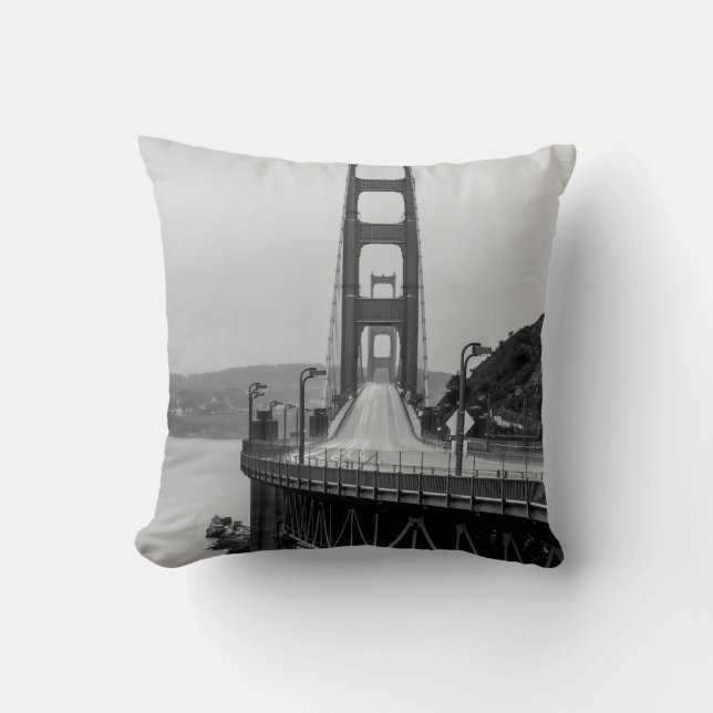 COUSSIN PHOTOGRAPHIE GRASCALE DU PONT CÂBLE (Recto)