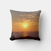 Photographie romantique du coucher de soleil sur l