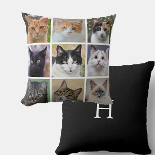 Coussin Photos de chats personnalisables modernes