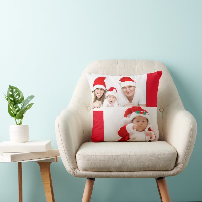 Coussin Photos de famille avec Photo it Your Way Lancer Or (Chaise)