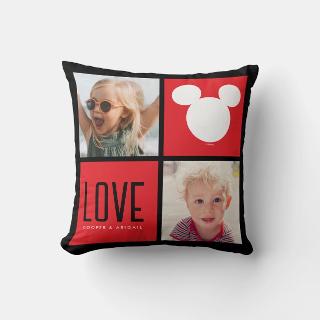 Coussin Photos personnalisés | Mickey Mouse (Recto)