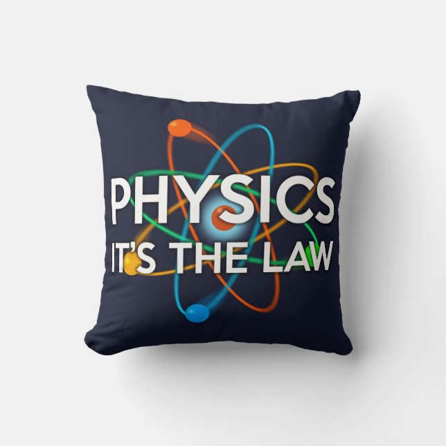COUSSIN PHYSIQUE. C'EST LA LOI / PENSE COMME UN PROTON (Recto)