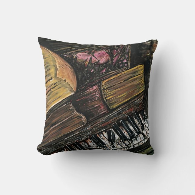Coussin Piano cassé (Recto)