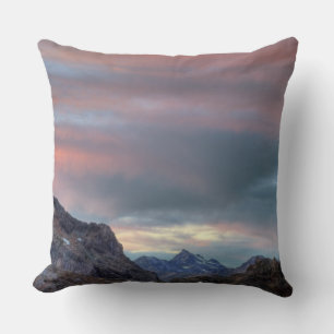Coussin Pic Argonaut, coucher de soleil