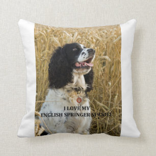 Coussin PIC du bwlove W d'épagneul de springer anglais