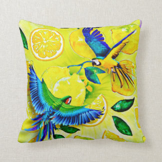 Coussin Pie bleue