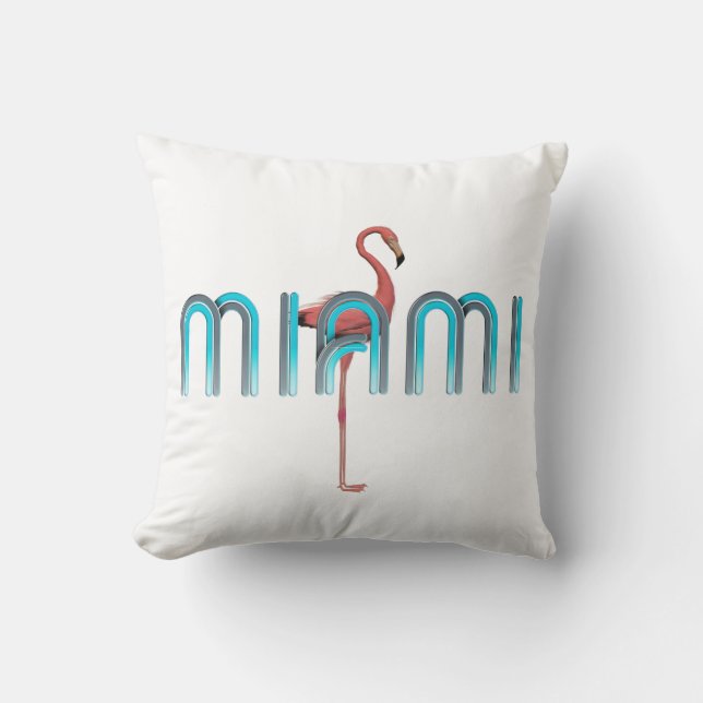 Coussin PIÈCE EN T Miami (Recto)