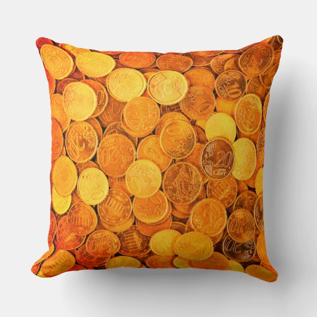 Coussin Pièce Or (Recto)