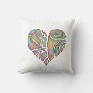 Coussin Pièces du coeur