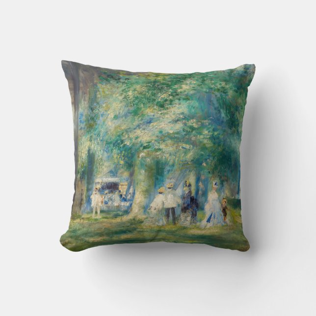 Coussin Pierre-Auguste Renoir - La fête à Saint-Cloud (Recto)