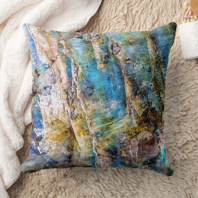 Coussin Pierre blanche bleue (Couverture)