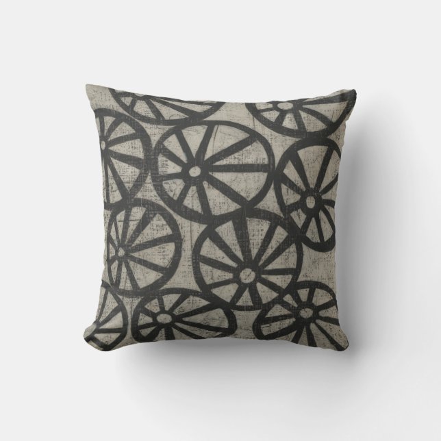 Coussin Pierre - Roues (Recto)