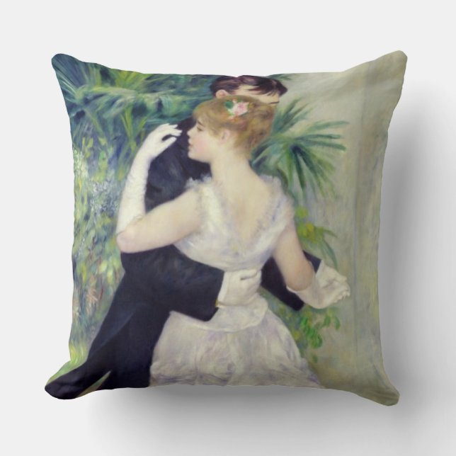 Coussin Pierre une danse de Renoir | dans la ville (Recto)