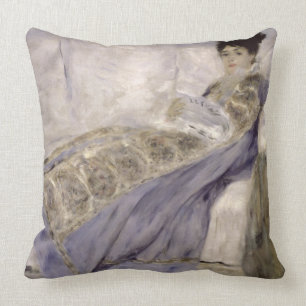 Coussin Pierre une Madame Monet de Renoir   sur un sofa