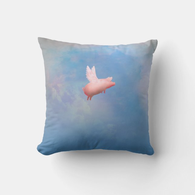 Coussin Pig volant (Recto)