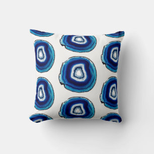 Coussin Pillow de la géoode bleue