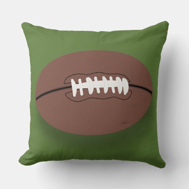 Coussin Pillow Graphic Football (Recto)