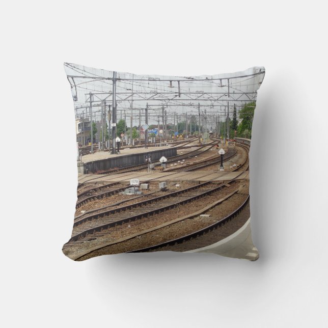 Coussin Pilote à jet de chemin de fer (Recto)