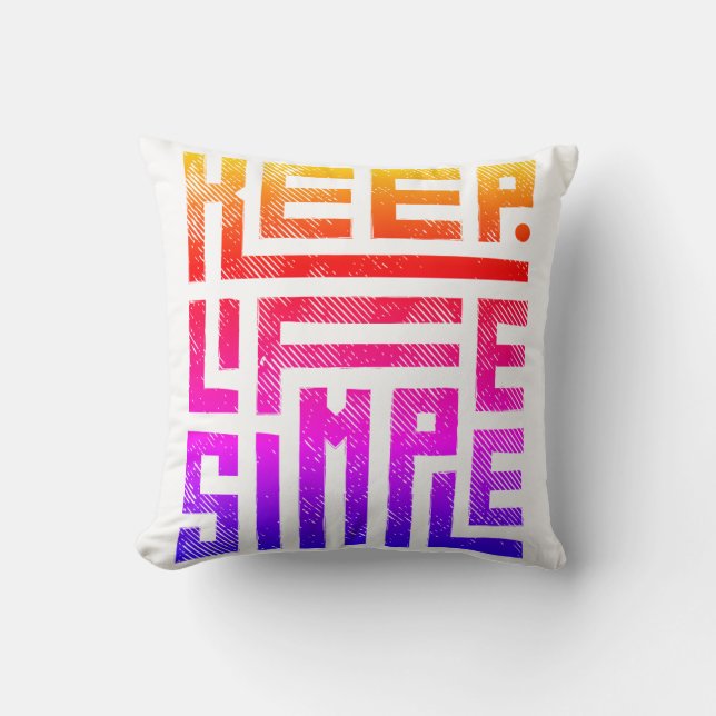 Coussin Pilote à lancer de devis de dégradé gras (Recto)