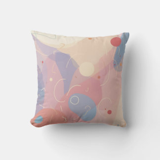 Coussin Pilote à lancer géométrique Abstrait
