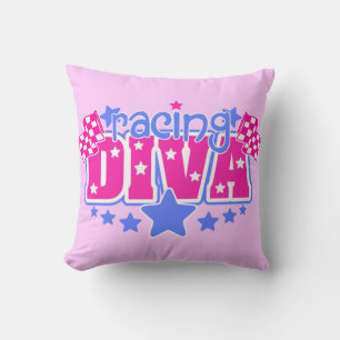 Coussin Pilote de course Diva Throw