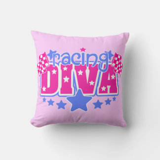 Coussin Pilote de course Diva Throw