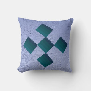 Coussin Pilote de jeton bleu