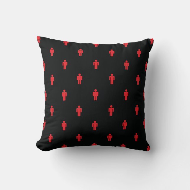 Coussin Pilote de lancement de l'homme des feux de circula (Recto)