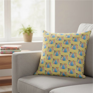 Coussin Pilote de poule princesse