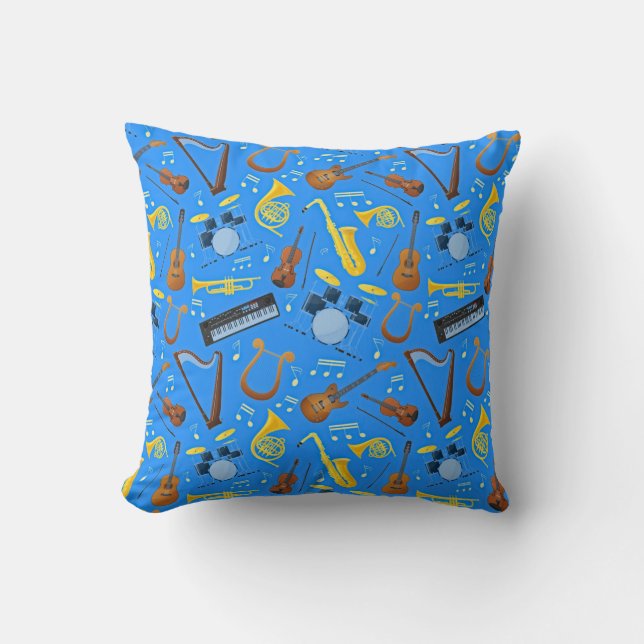 Coussin Piloté musical (Recto)