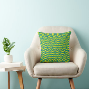 Coussin Pilote triangle motif