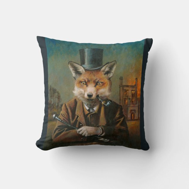 Coussin pimpant victorien de jet de Fox (Recto)