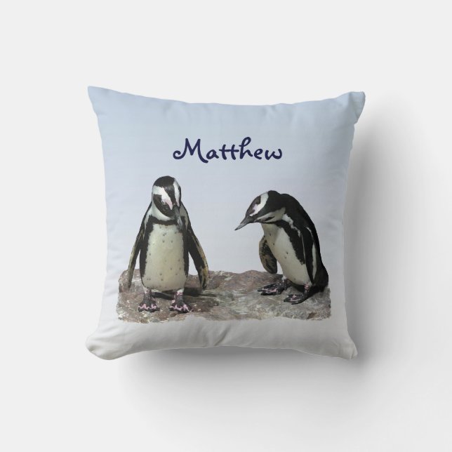 Coussin Pingouins (Recto)