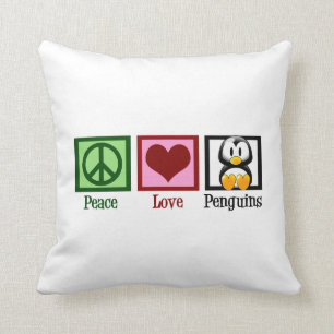 Coussin Pingouins mignons