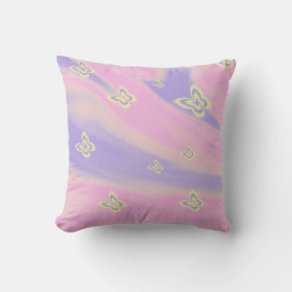 Coussin Pink colorful pattern