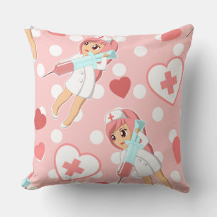 Coussin Pink Pastel Decora Menhera Kei Kawaii Nurse