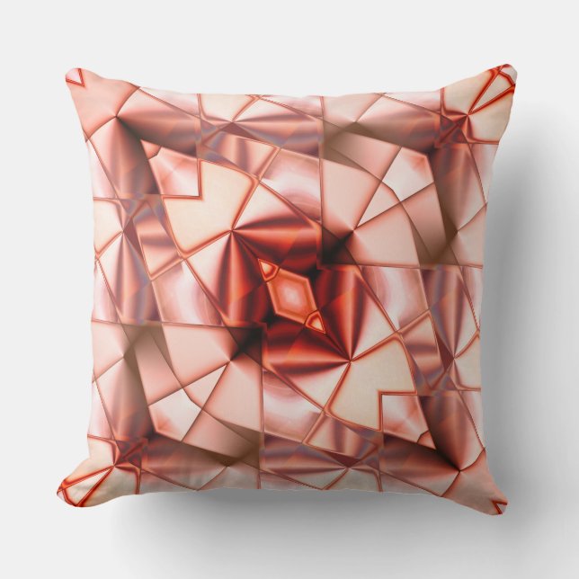Coussin Pinkish gigantic Pearl flowers (Recto)