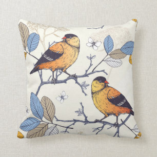 Coussin Pinson d'or