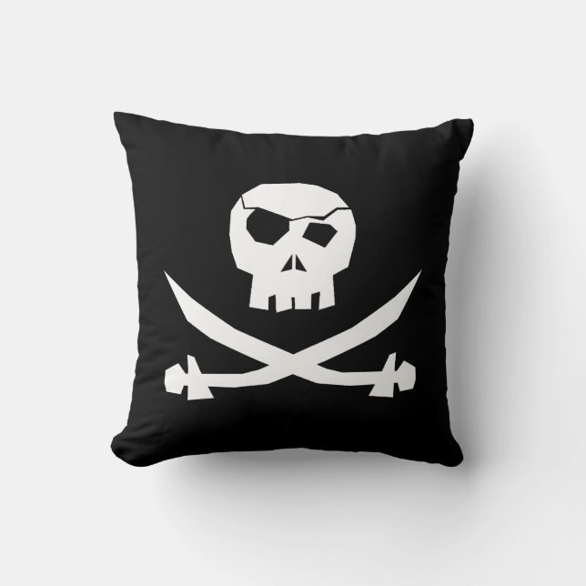 Coussin + Pirate Skull + (Recto)