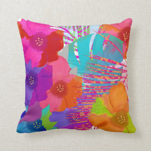 Coussin PixDezines bali kai/do-it-yourself couleurs arrièr
