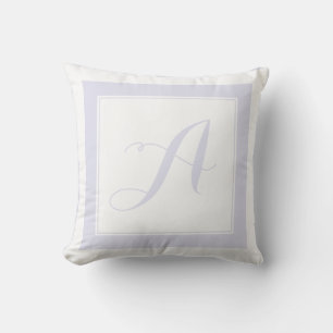 Coussin PixDezines do-it-yourself couleur/Monogramme