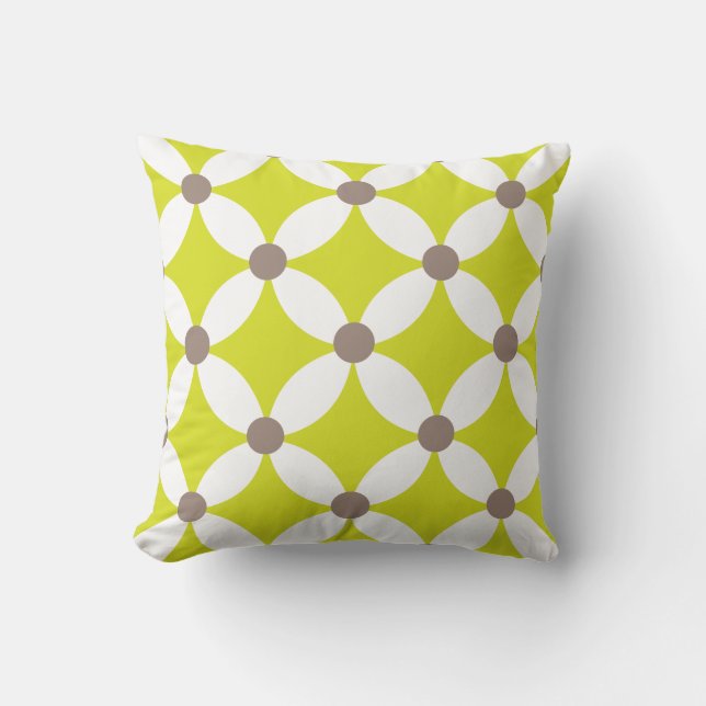 Coussin PixDezines do-it-yourself trellis couleur/frasera (Recto)