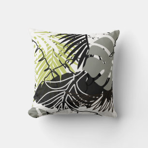 Coussin PixDezines forêt tropicale/do-it-yourself couleurs