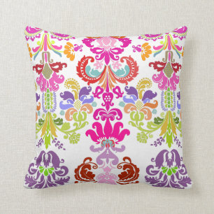 Coussin PixDezines isabella damask/do-it-yourself arrière 