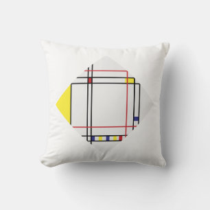 Coussin PixDezines Mondrian Arts/do-it-yourself arrière - 