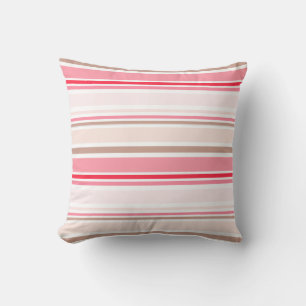 Coussin PixDezines rayures/do-it-yourself couleur