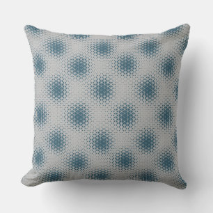 Coussin Pixel Motif 10.B.bw LGrey BG